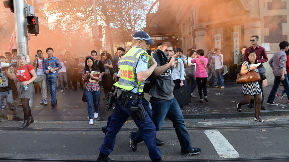 Student protests erupt across Australia