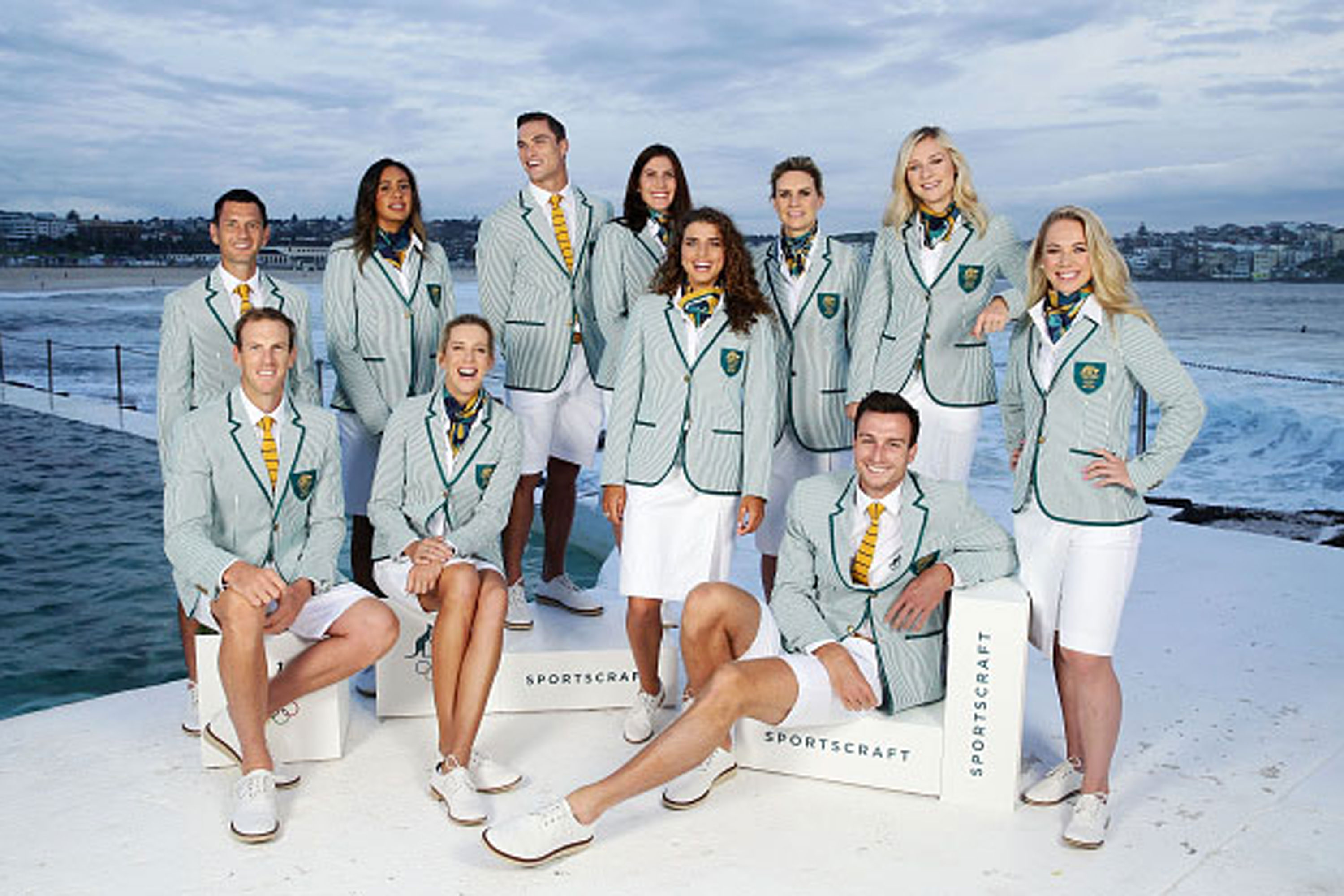 Aussies 'love' green and white Olympic uniforms Nine Wide World of