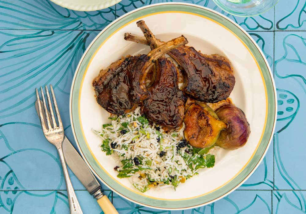 Poh's spiced cumin lamb cutlets with coconut mint relish 9Kitchen