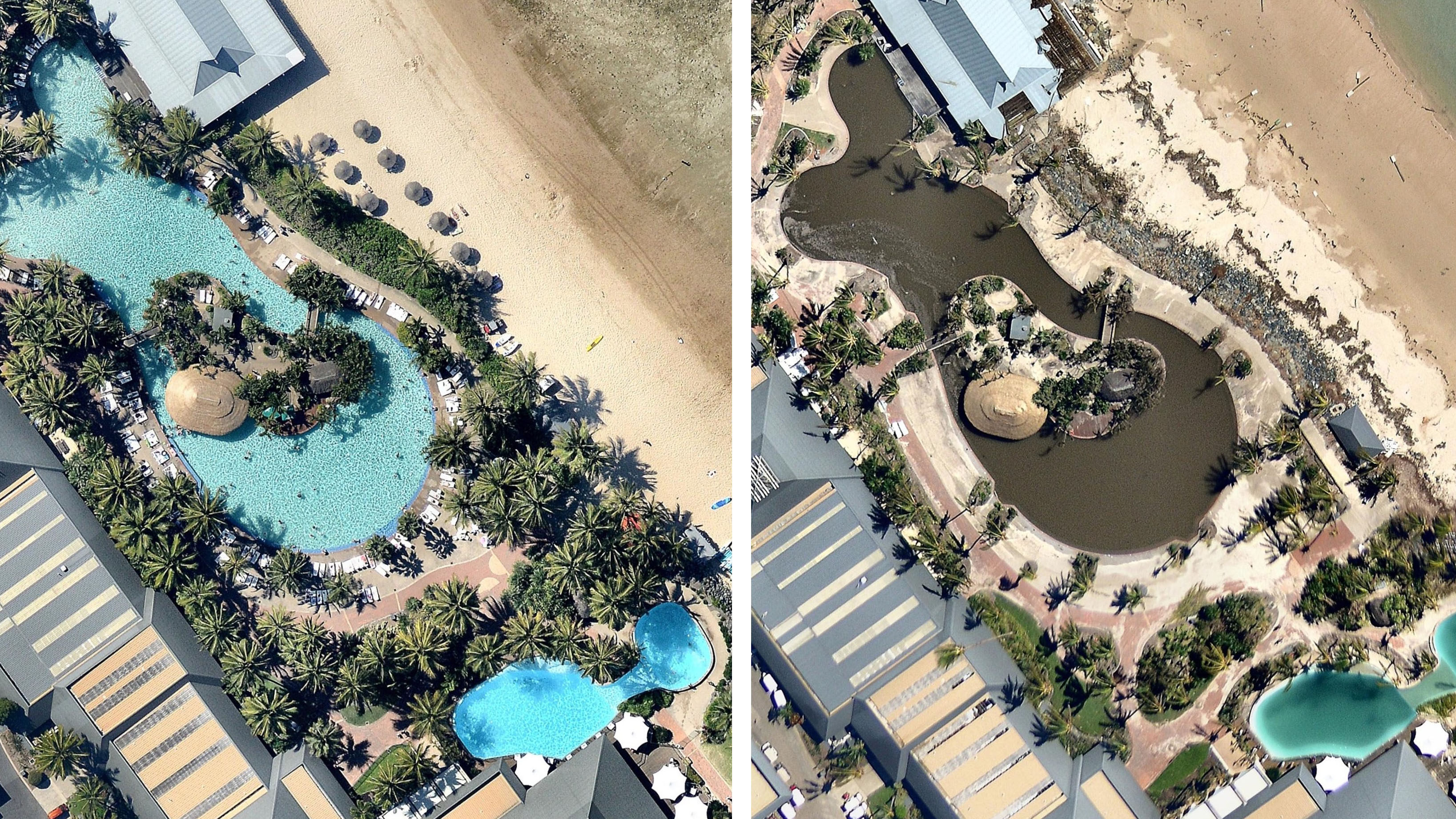 Before And After Cyclone Debbie - 9news.com.au