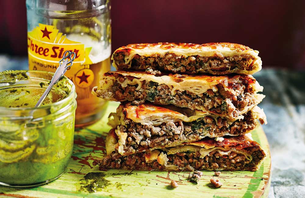 Anjum Anand's Mumbai roadside hot lamb sandwich 9Kitchen