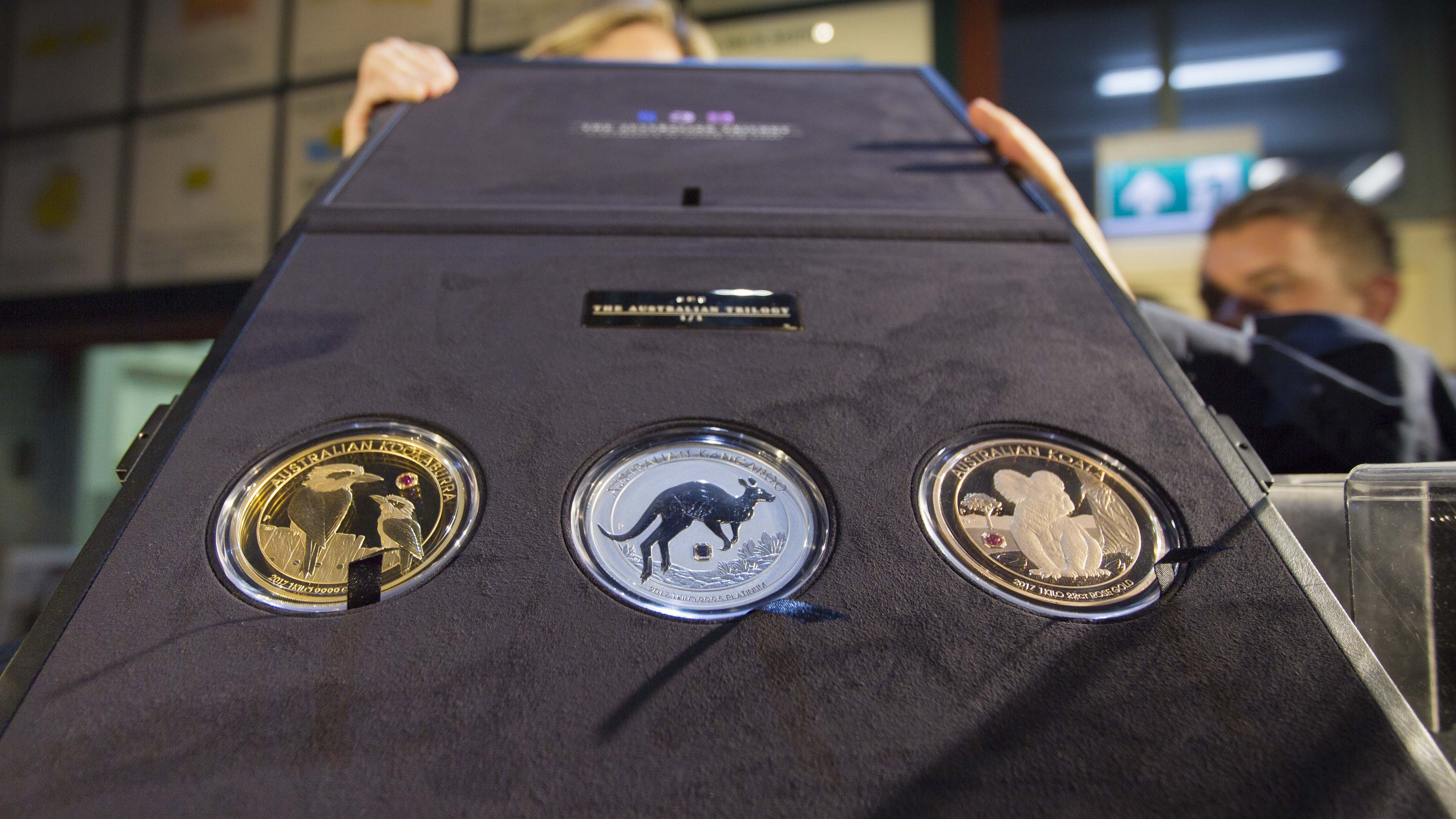 Rare $1.8m coin trilogy unveiled in Perth - 9news.com.au