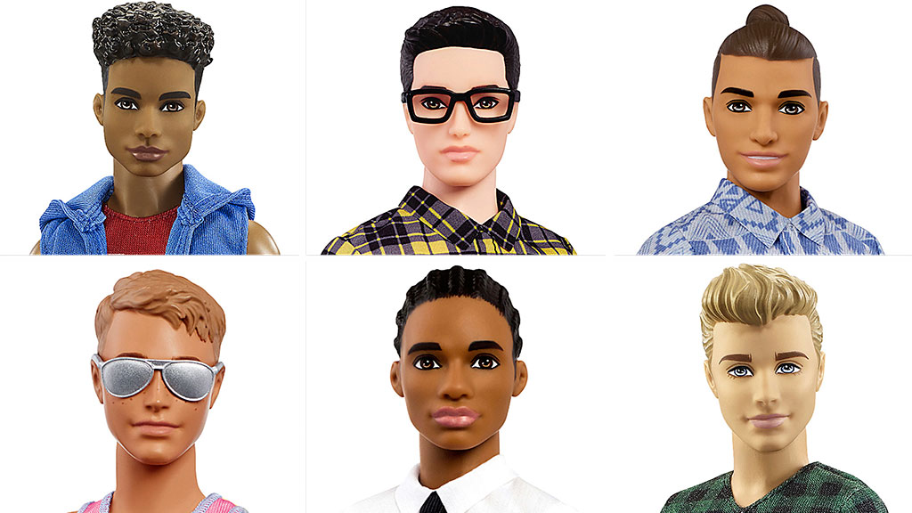 Ken gets makeover: Cornrows, beefy bod and new skin tones