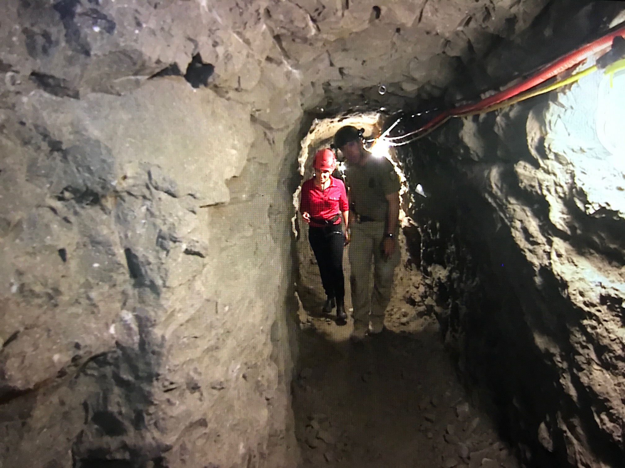 Inside the drug running tunnels between the US and Mexico