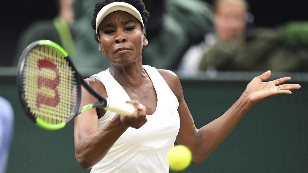 Venus Williams reaches her 10th Wimbledon semifinal Venus Williams reaches her 10th Wimbledon semifinal