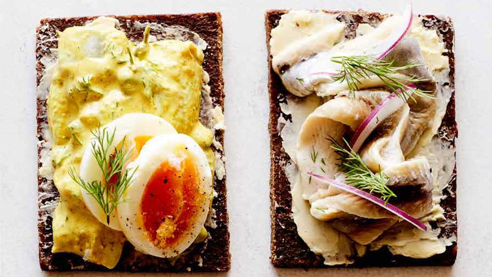 Pickled herring on rye - 9Kitchen