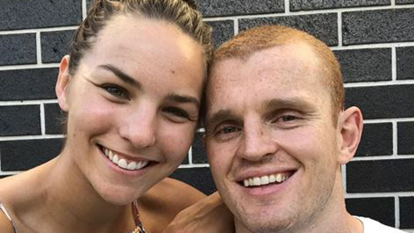 Alex McKinnon shares new wedding photo as he stands beside wife Teigan 9Honey Alex McKinnon shares new wedding photo as he stands beside wife Teigan 9Honey
