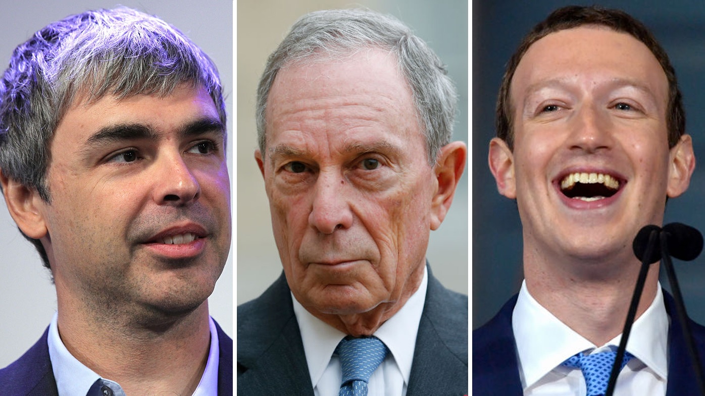 The top 10 richest people in America are all men - 9Finance