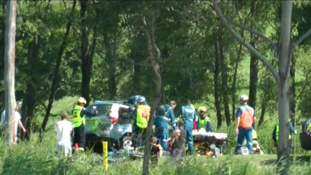 Young boy and partner fighting for life after mum killed in crash