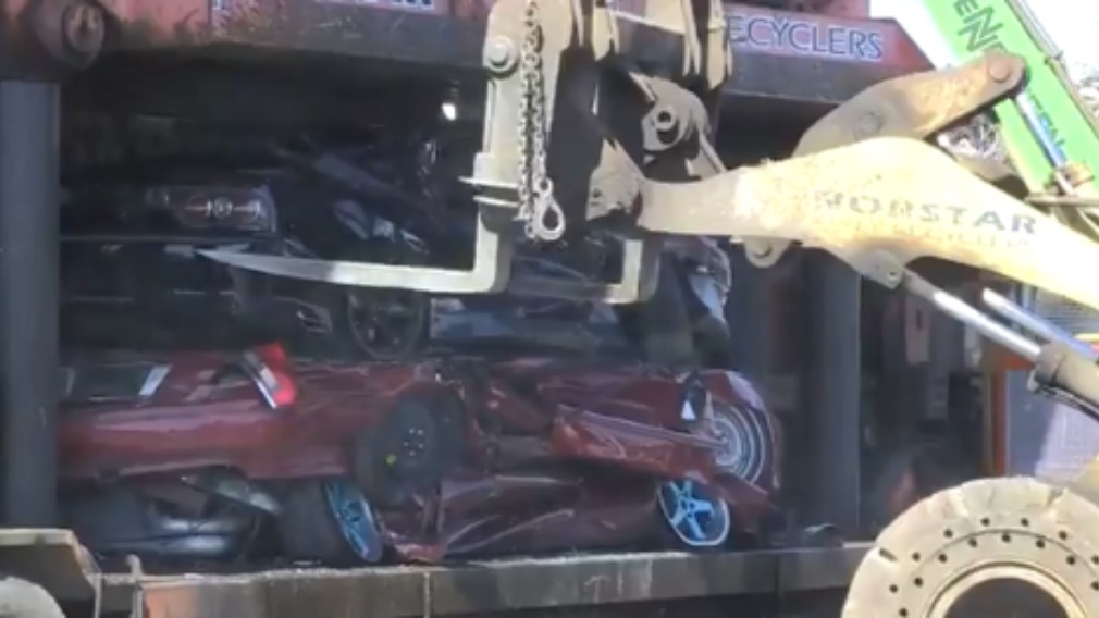 Hoons' cars crushed as police smash planned highrisk driving meets