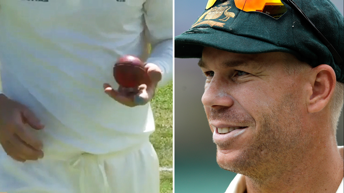 David Warner Ball Tampering Case The Secret Message Behind David Warner S Hand Tape