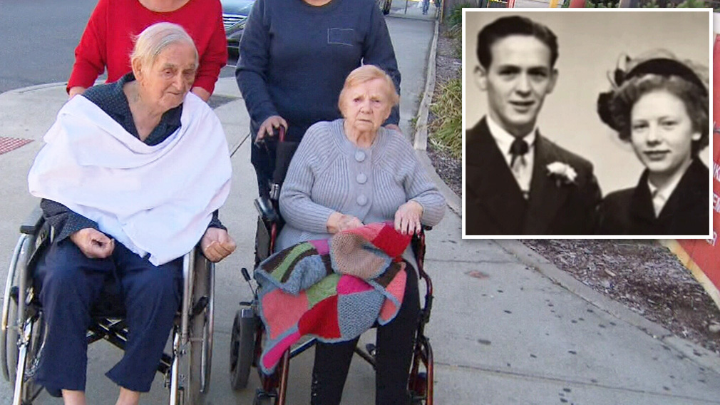 Couple married for 70 years reunited after being forced to live apart