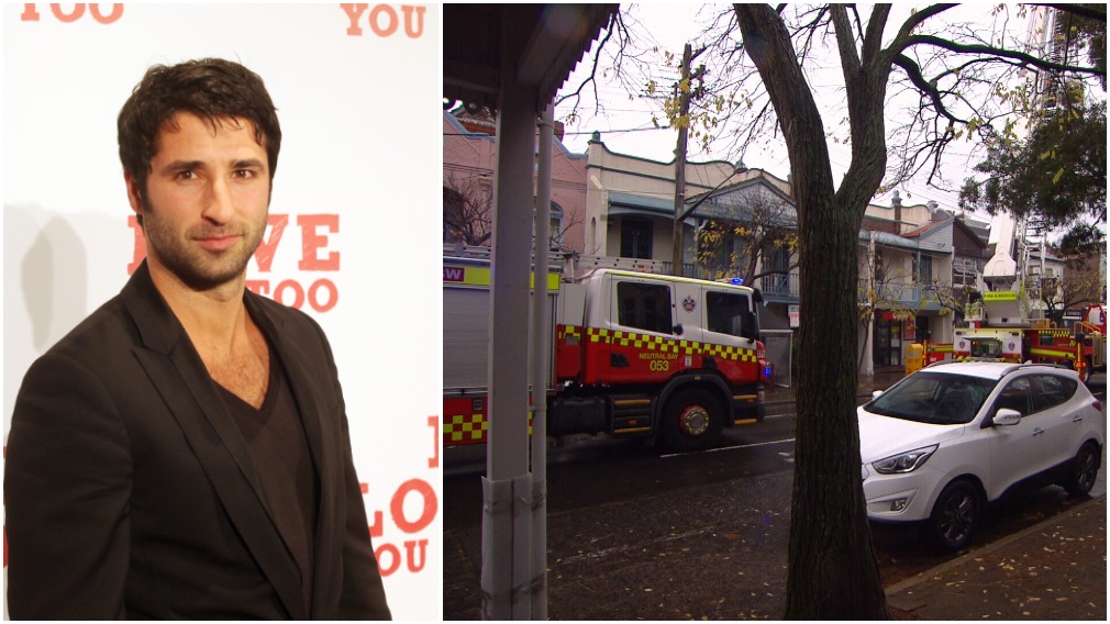 Fire tears through restaurant belonging to Aussie actor's family