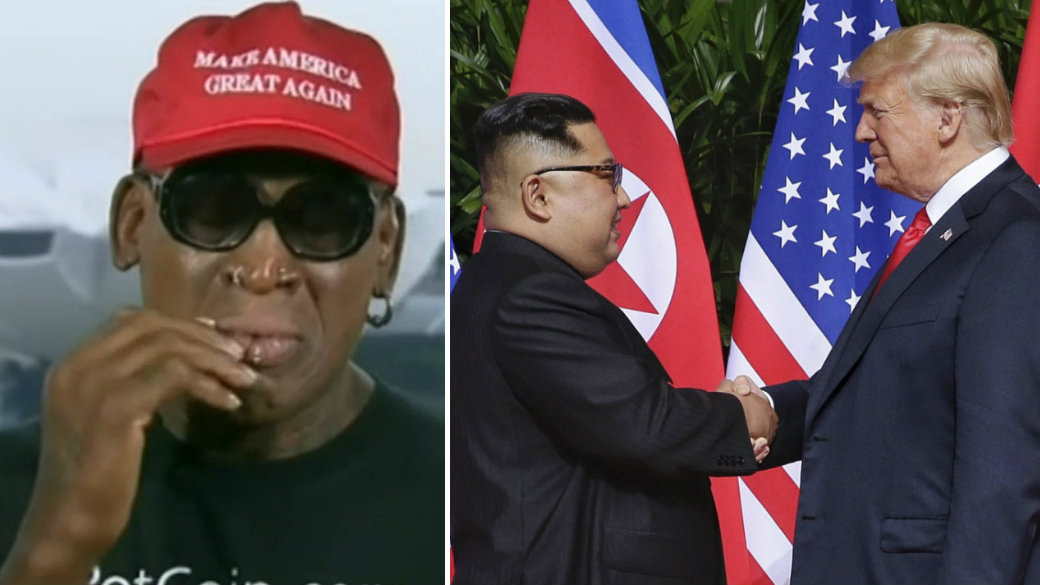 Trump Kim Meeting: Dennis Rodman's Bizarre Television Meltdown