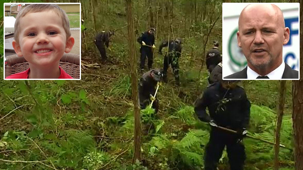 William Tyrrell disappearance New search in bushland for missing boy