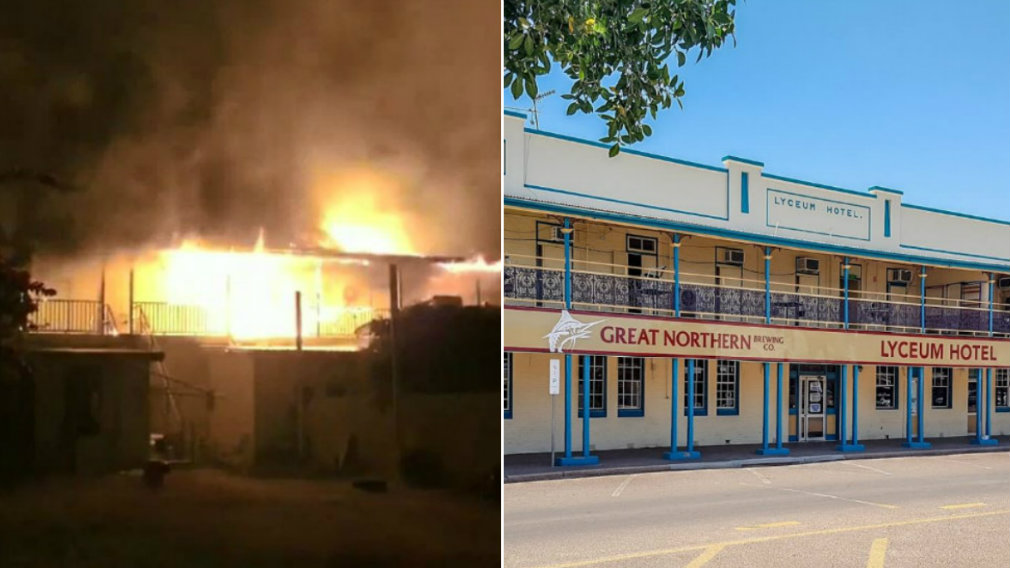 Longreach Lyceum Hotel: Fire destroys landmark outback Queensland pub