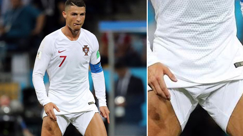 Cristiano Ronaldo Strange Shorts Get Worlds Attention