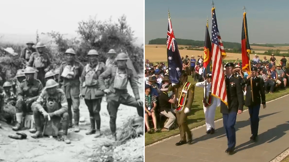 Centenary of the Battle of Hamel France Australia America War