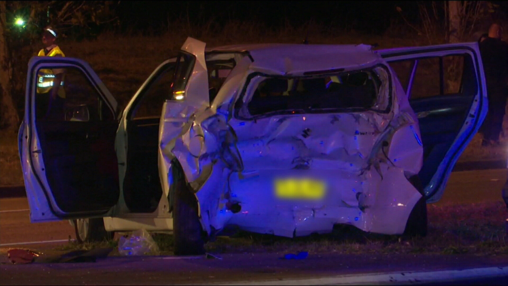 Blacktown crash: Woman fighting for life after her car hit by truck