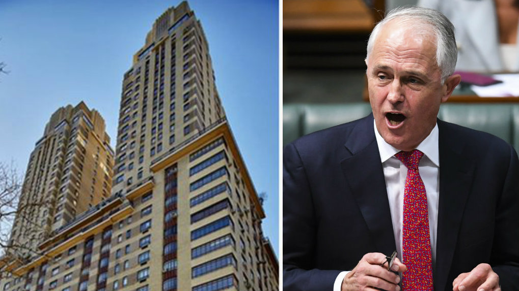 Malcolm Turnbull New York apartment Prime location for former prime