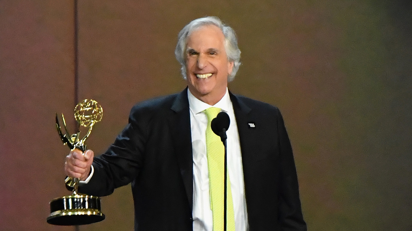 Emmys 2018 Henry Winkler wins first Emmy 'I wrote this (speech) 43