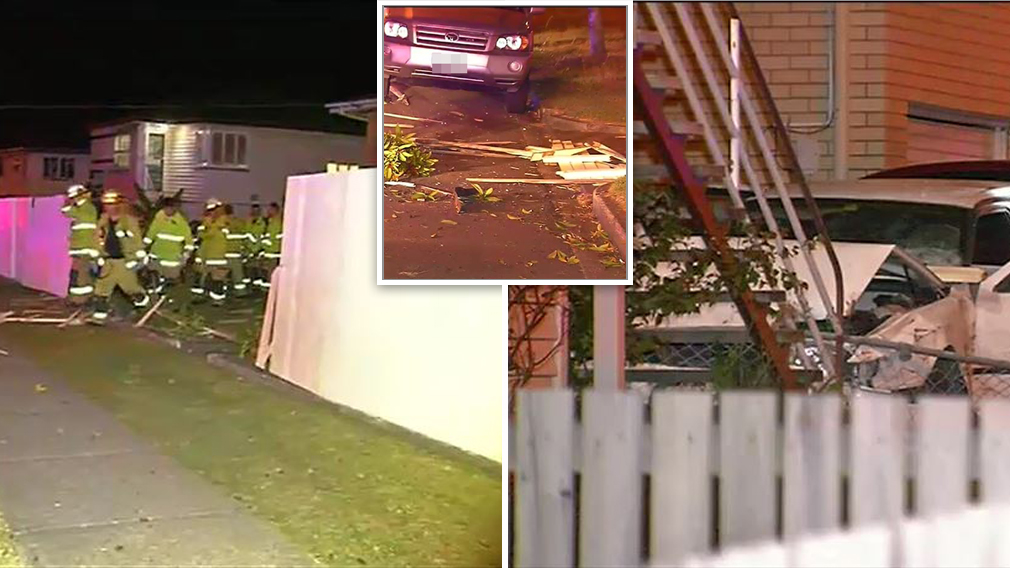 Teenager Killed In Car That Crashed Off Brisbane Road And Into Home