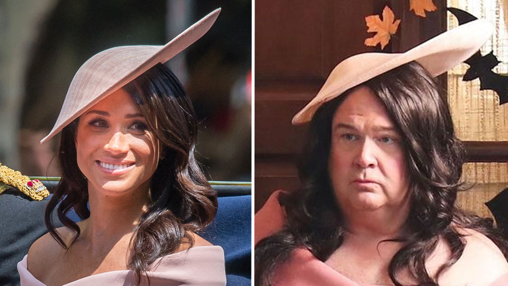 Modern Family stars wear Harry and Meghan costumes 9Honey