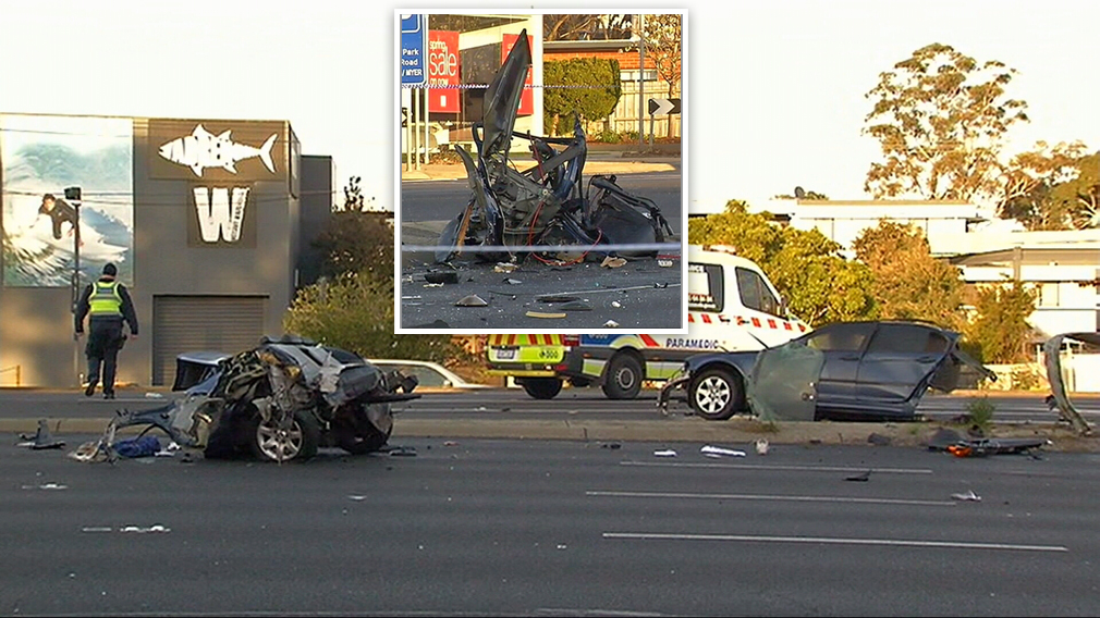 Nepean Highway crash Woman dies after horror Melbourne collision