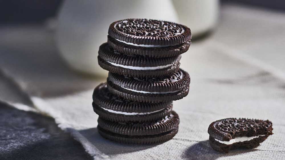 A new oreo campaign means you can eat a biscuit with your