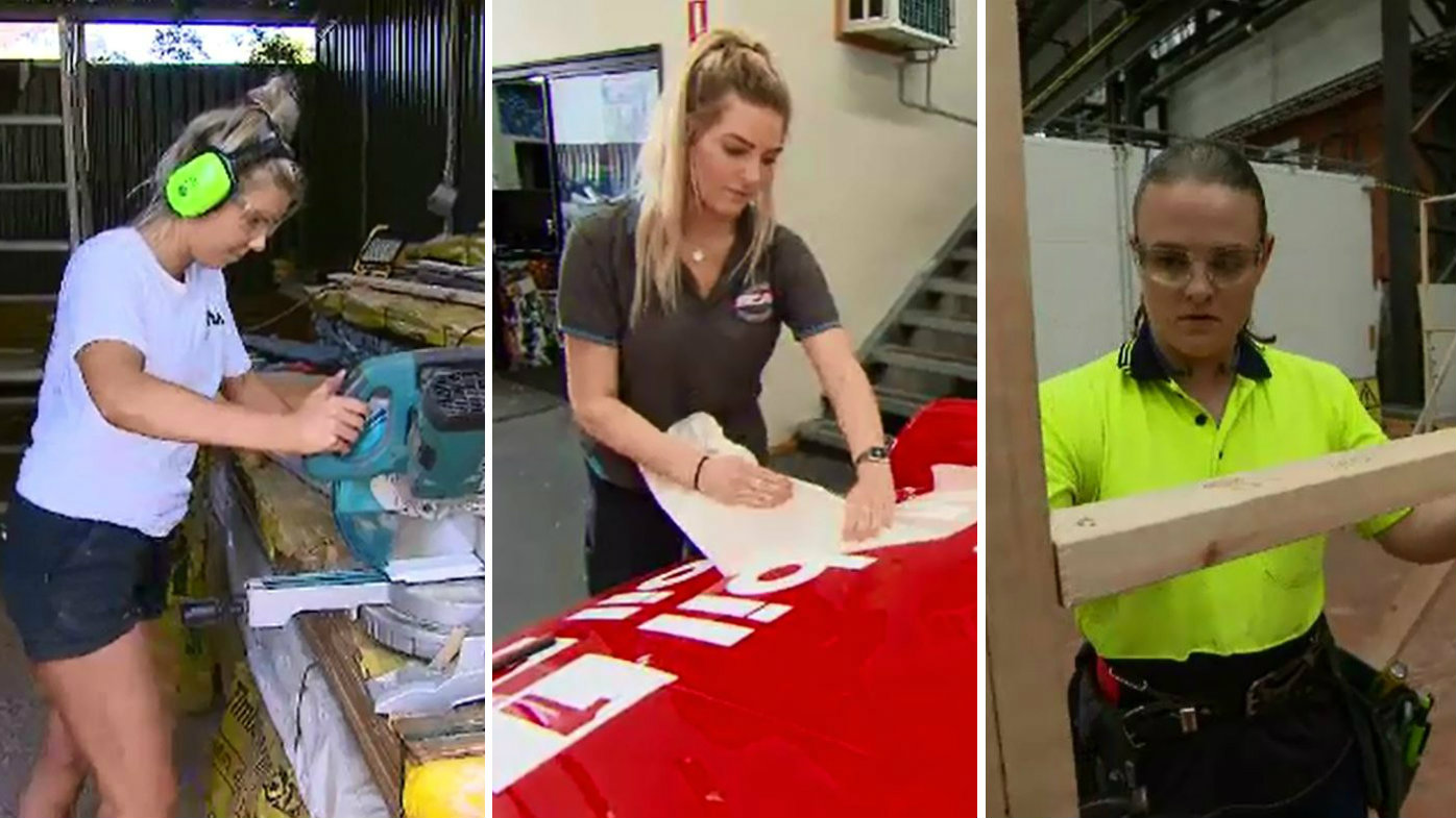'Lady tradies' transforming the industry