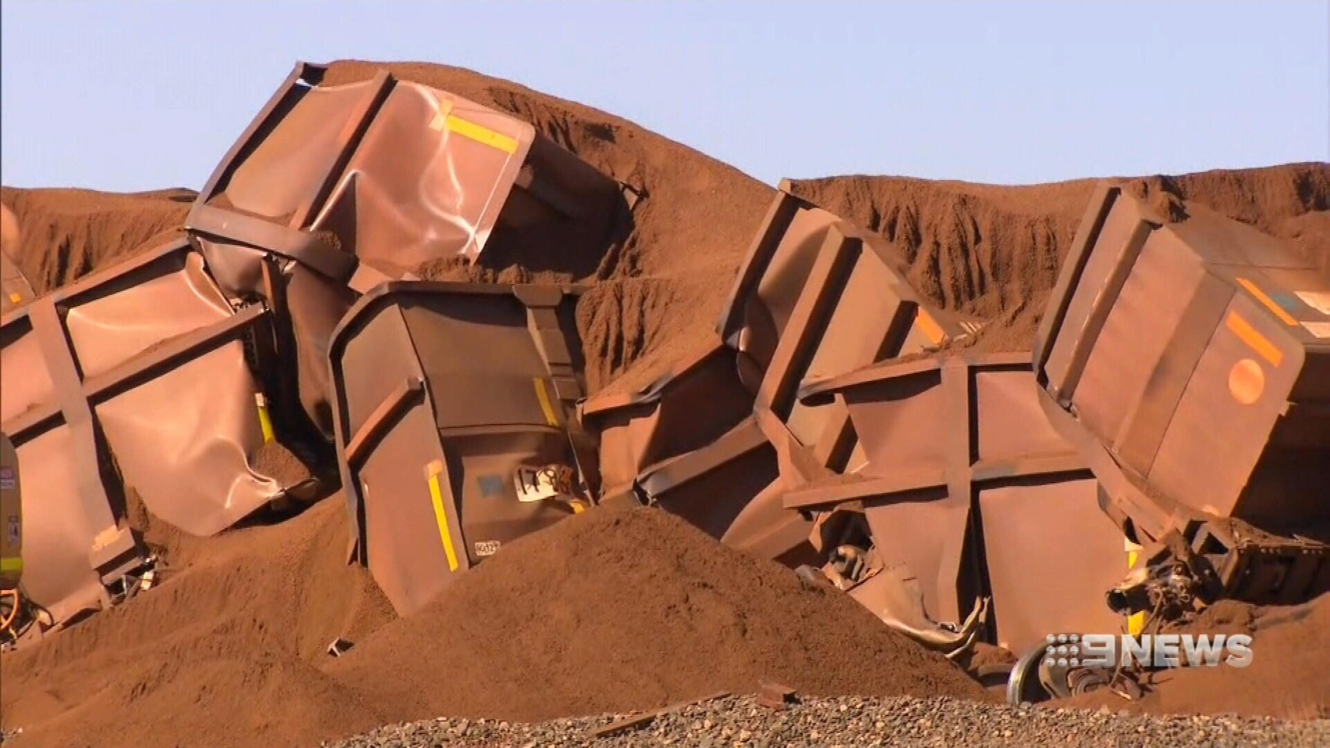 WA Runaway Train: BHP Derails Iron Ore Loco