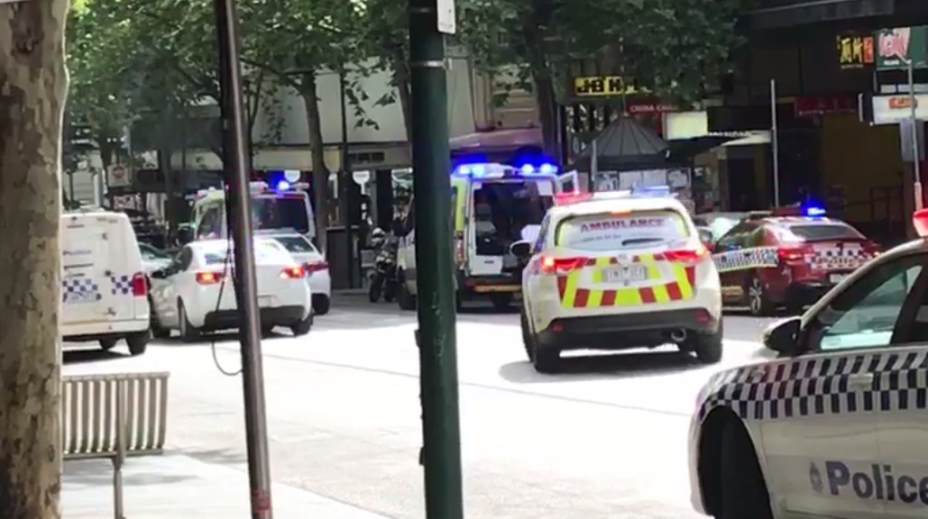 Police urge public to avoid Bourke Street