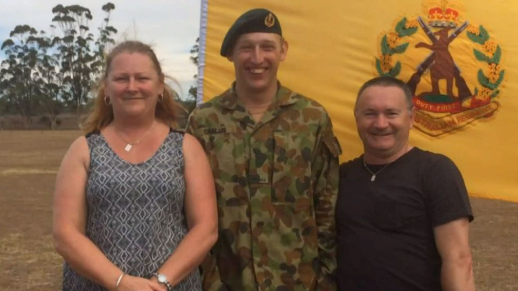 Parents of soldier killed in training don't want him blamed