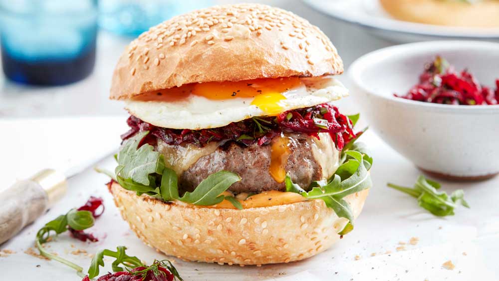 Aussie burger recipe 9Kitchen