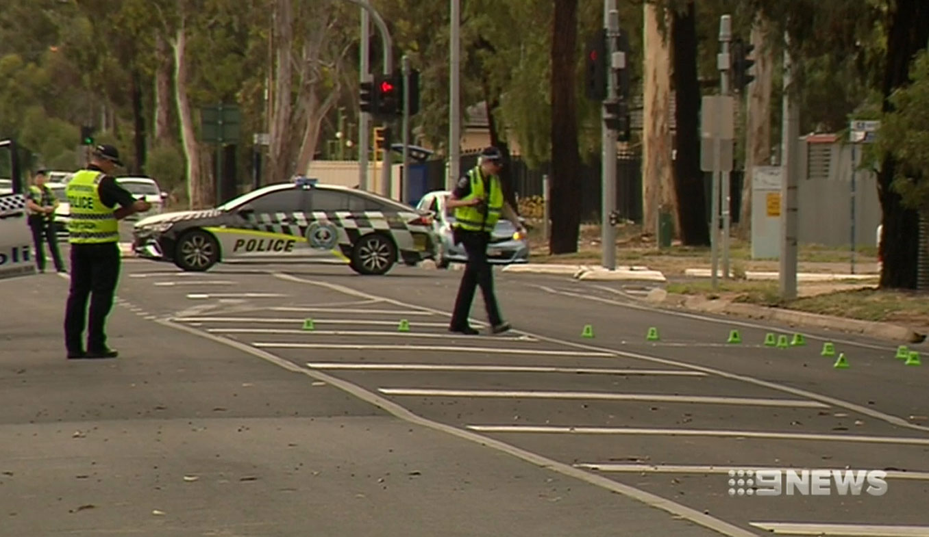Adelaide crash Man, 24 killed after being hit by car as day's death