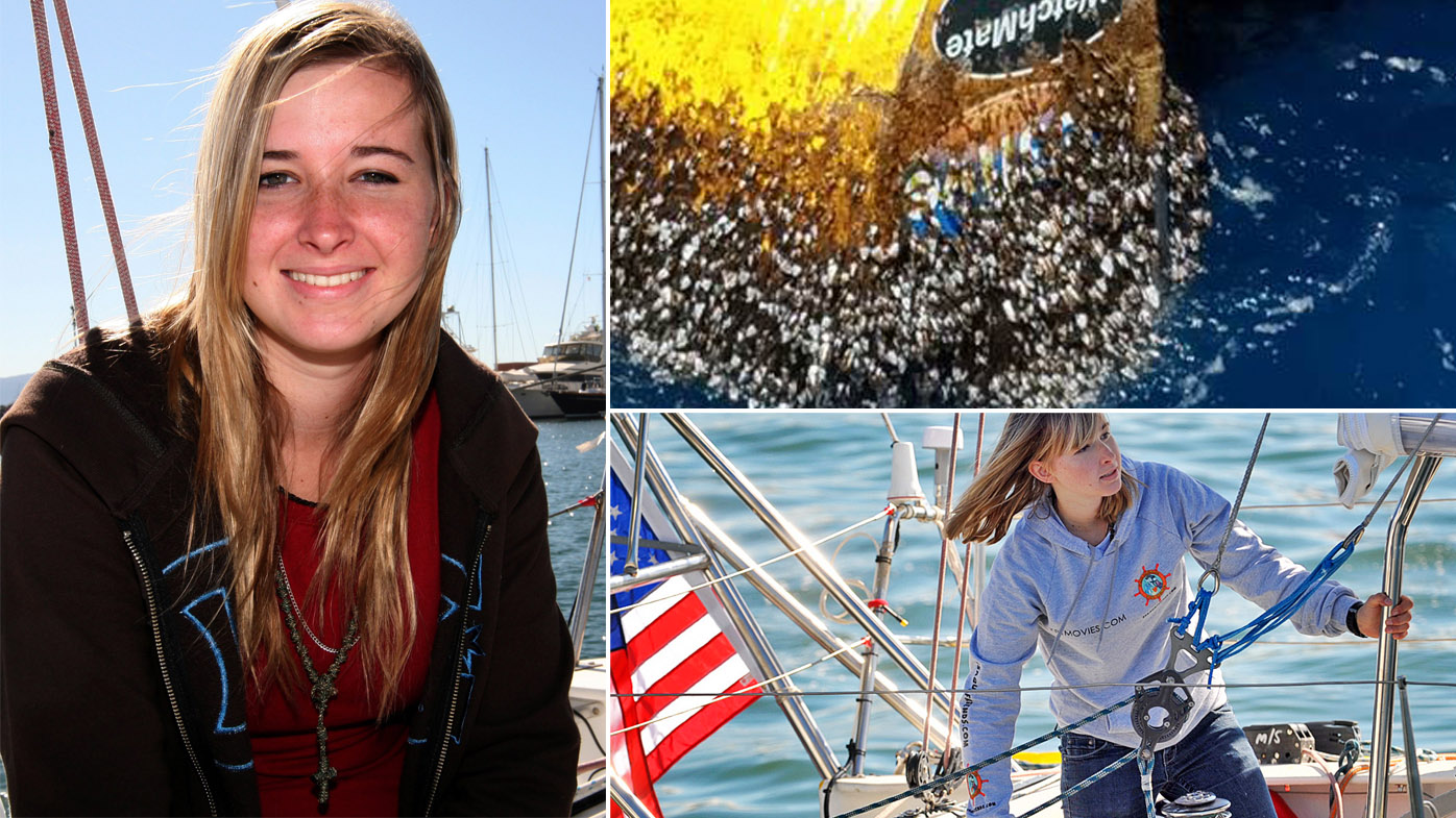 Abby Sunderland: Barnacled boat turns up eight years after 16-year-old - Was Abby Too Young To Sail Cbs News