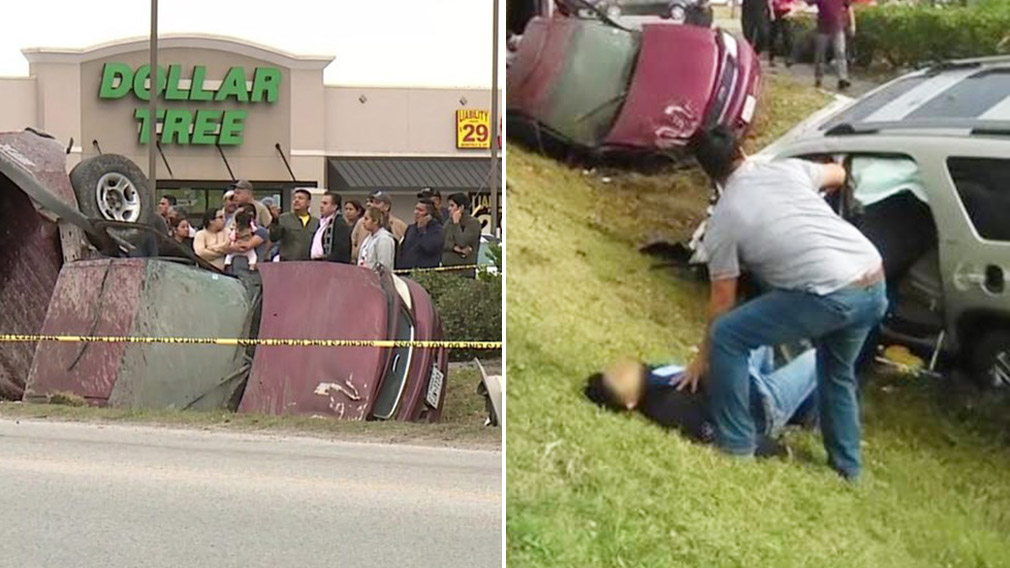 Houston car accident US teens were ‘throwing eggs’ from car before fatal crash