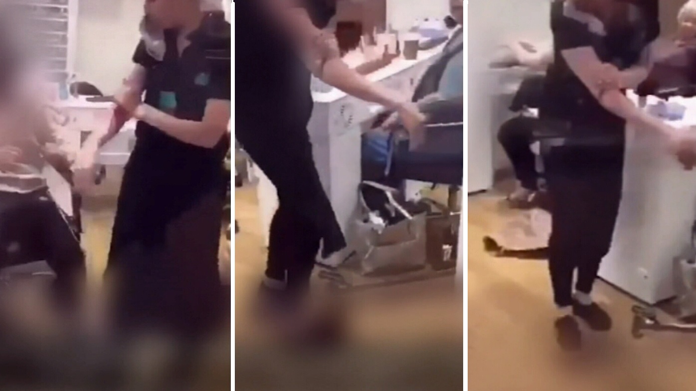 Teen girl 'injured nail salon worker with knife' in mall brawl