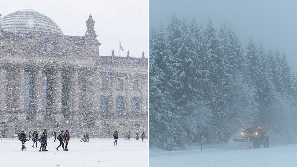 At least 13 dead as winter storm ravages Europe