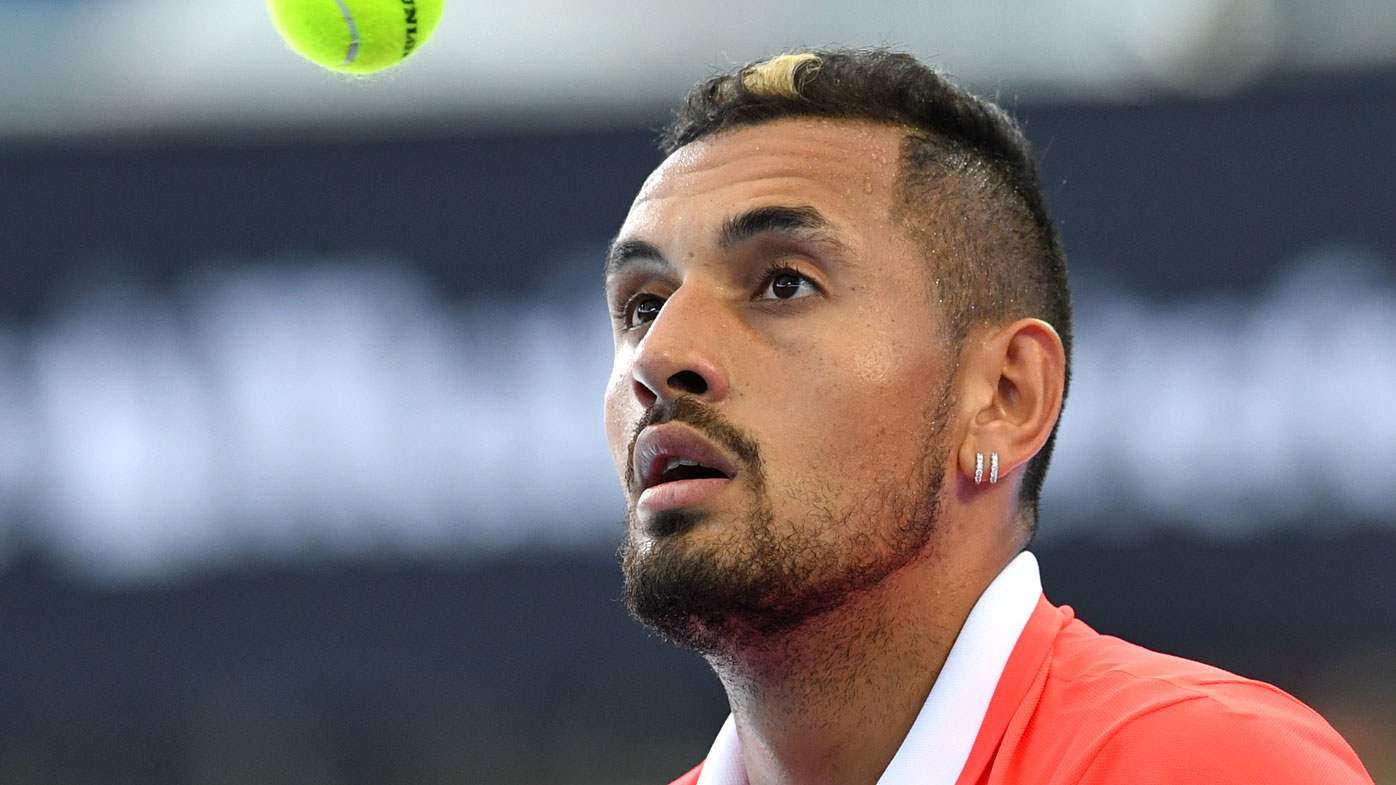 Bernard Tomic beats Nick Kyrgios in all Australian temperamental match up Bernard Tomic beats Nick Kyrgios in all Australian temperamental match up