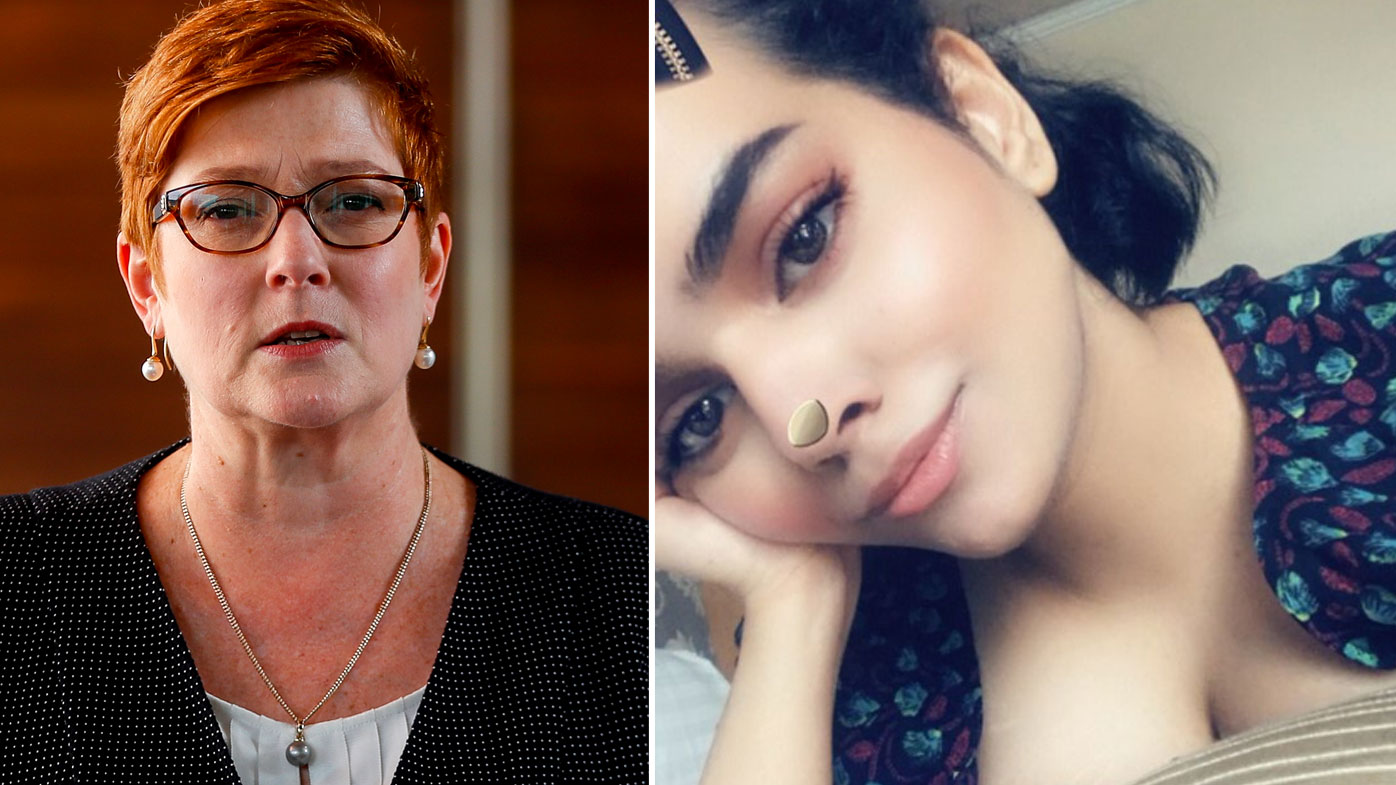 Payne refuses to detail time line on Australia's Saudi teen decision