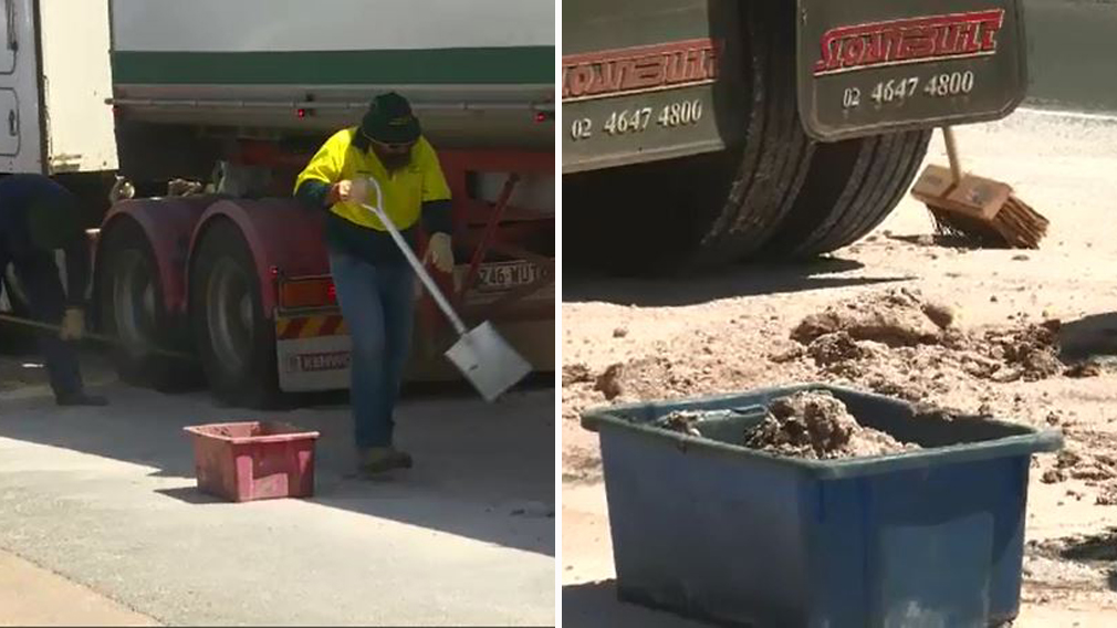 Manure truck causes major stink on highway