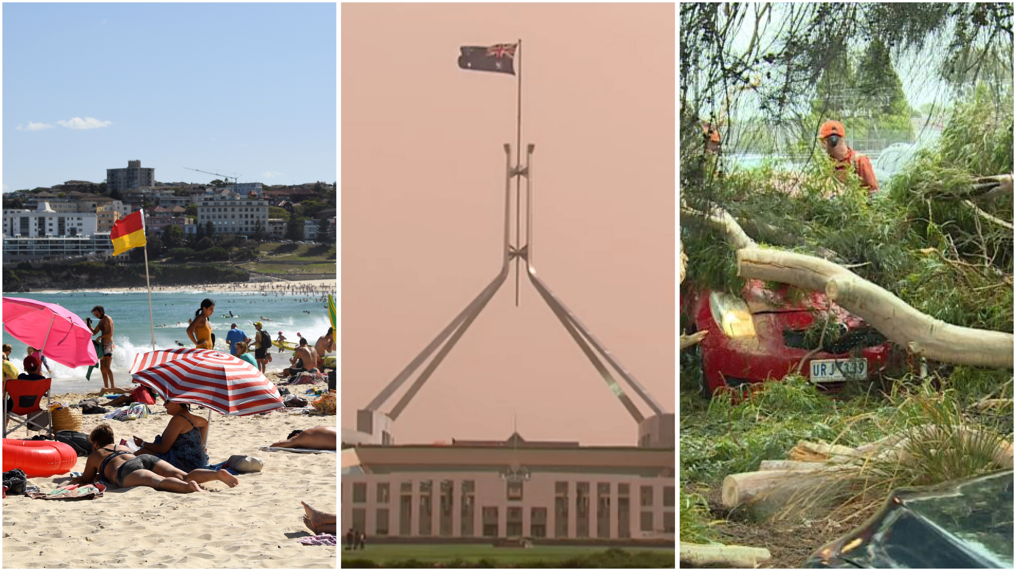 Weather extremes for much of Australia