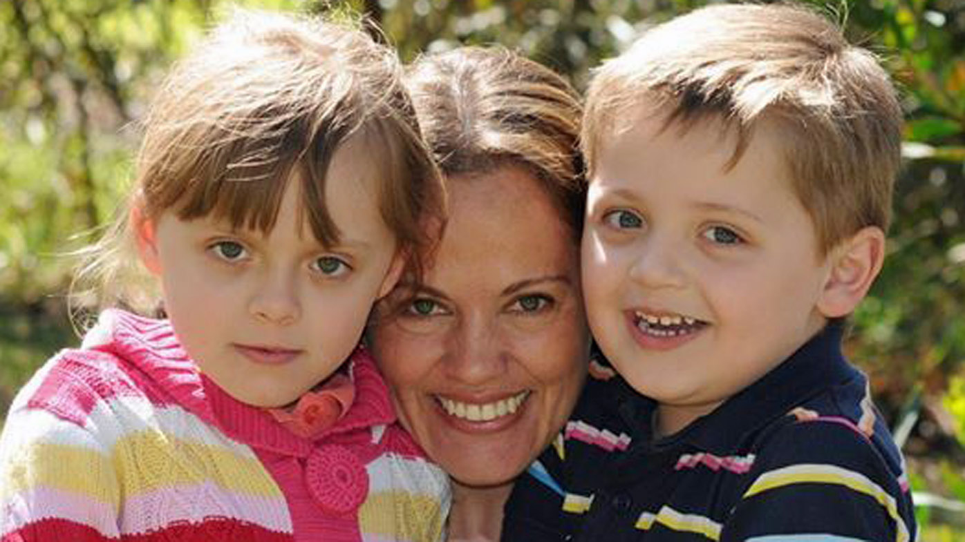 A supplied image obtained Monday, Oct. 17, 2016 of Maria Lutz with children Elisa (left) and Martin (right), all found dead along with her husband Fernando Manrique in Davidson in Sydney's north.