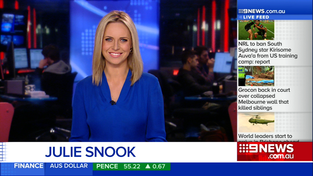 Julie Snook, Sport Reporter Sydney News Team - 9News