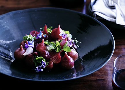 pink foam dark beetroot