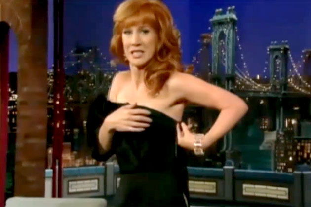 Video Kathy Griffin Strips On TV Again 9TheFix