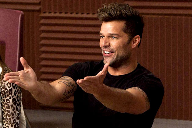 ricky martin glee