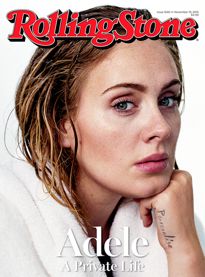 Hello, beautiful! Adele goes makeup-free on stunning Rolling Stone ...