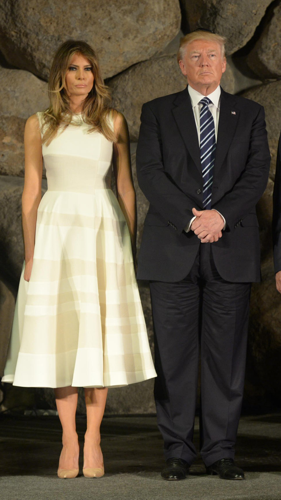 Melania Trump Wears White (forget Red And Blue) | 9Style